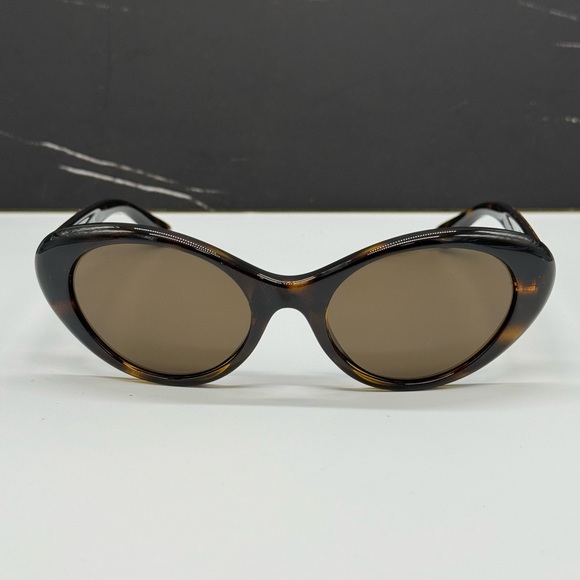 NEW VERSACE VE4455U 108/73 WOMEN CAT EYE SUNGLASSES VERSACE MOD 4455-U HAVANA - Picture 4 of 11